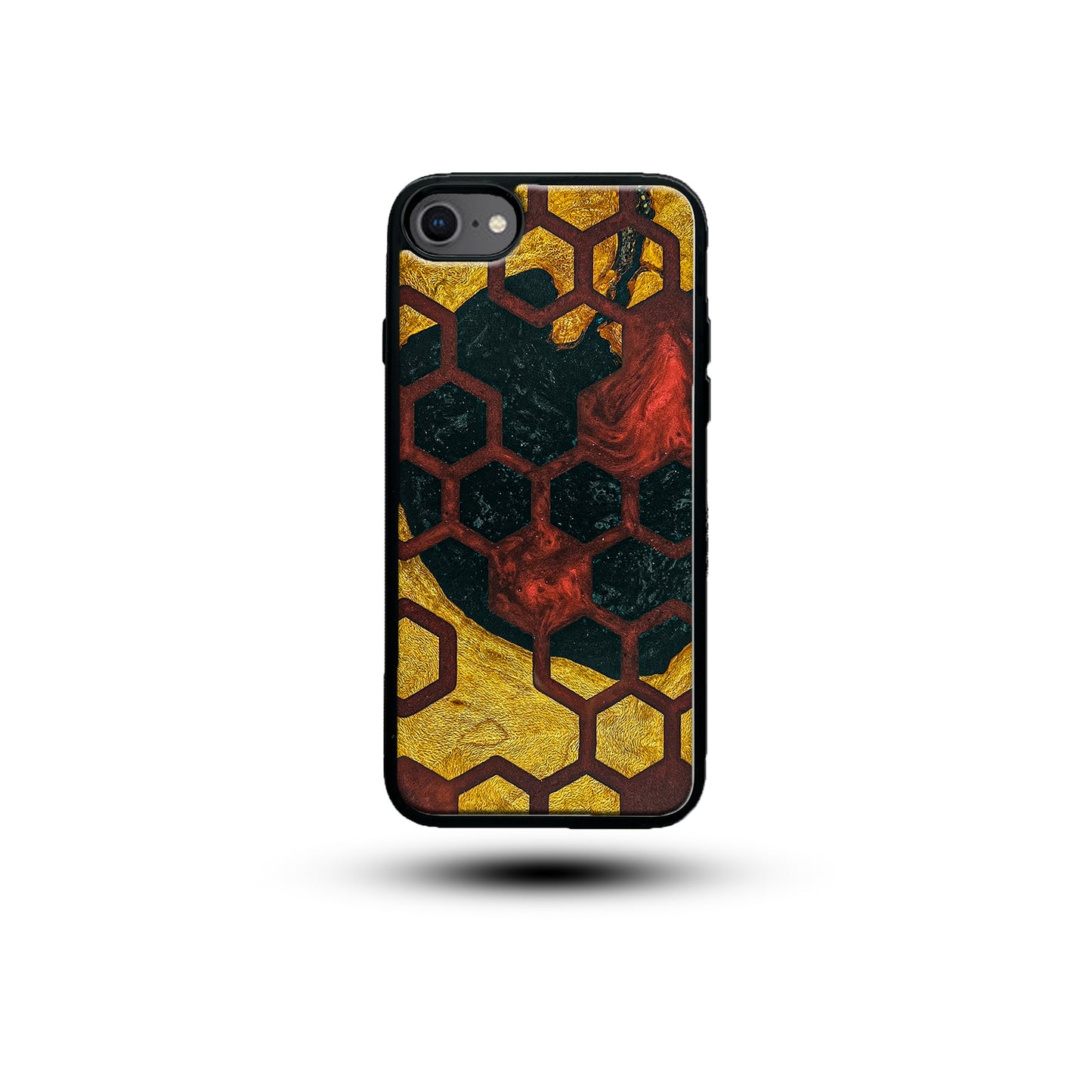 Dark Phoenix, Real Wood and Epoxy phone case