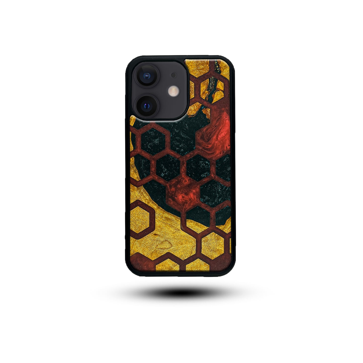 Dark Phoenix, Real Wood and Epoxy phone case