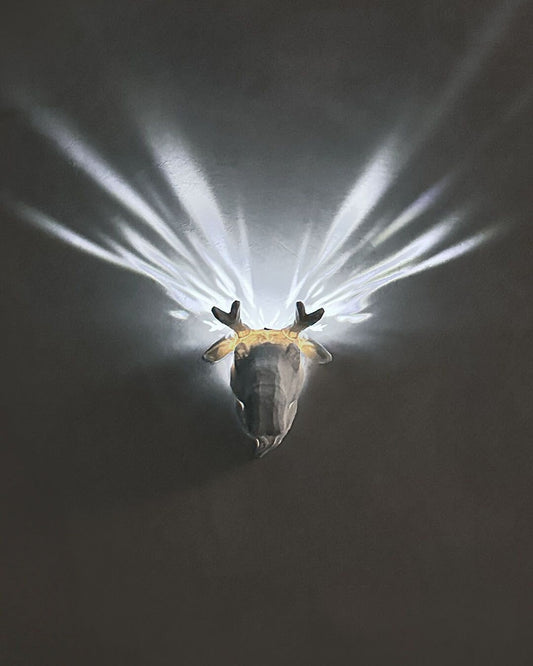 Moose Wall Light, Moose mount, Moose night light