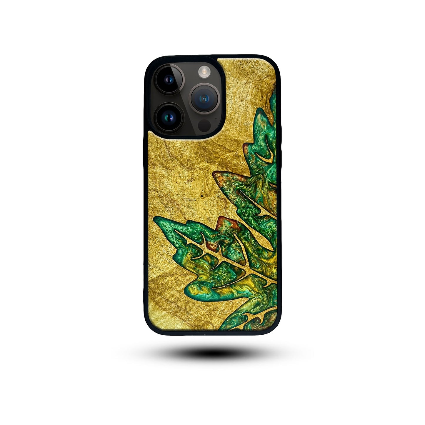 Real Wood and Epoxy phone case,"Maple Dream" Wood and Resin Phone case, Best iPhone, Galaxy and Pixel case