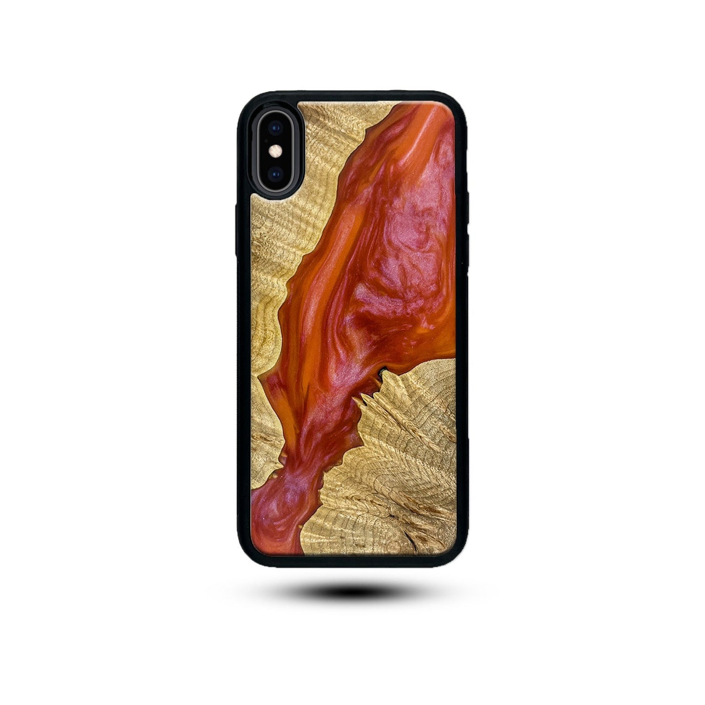 Real Wood and Epoxy phone case,"Vivian" Wood and Resin Phone case, Best iPhone, Galaxy and Pixel case