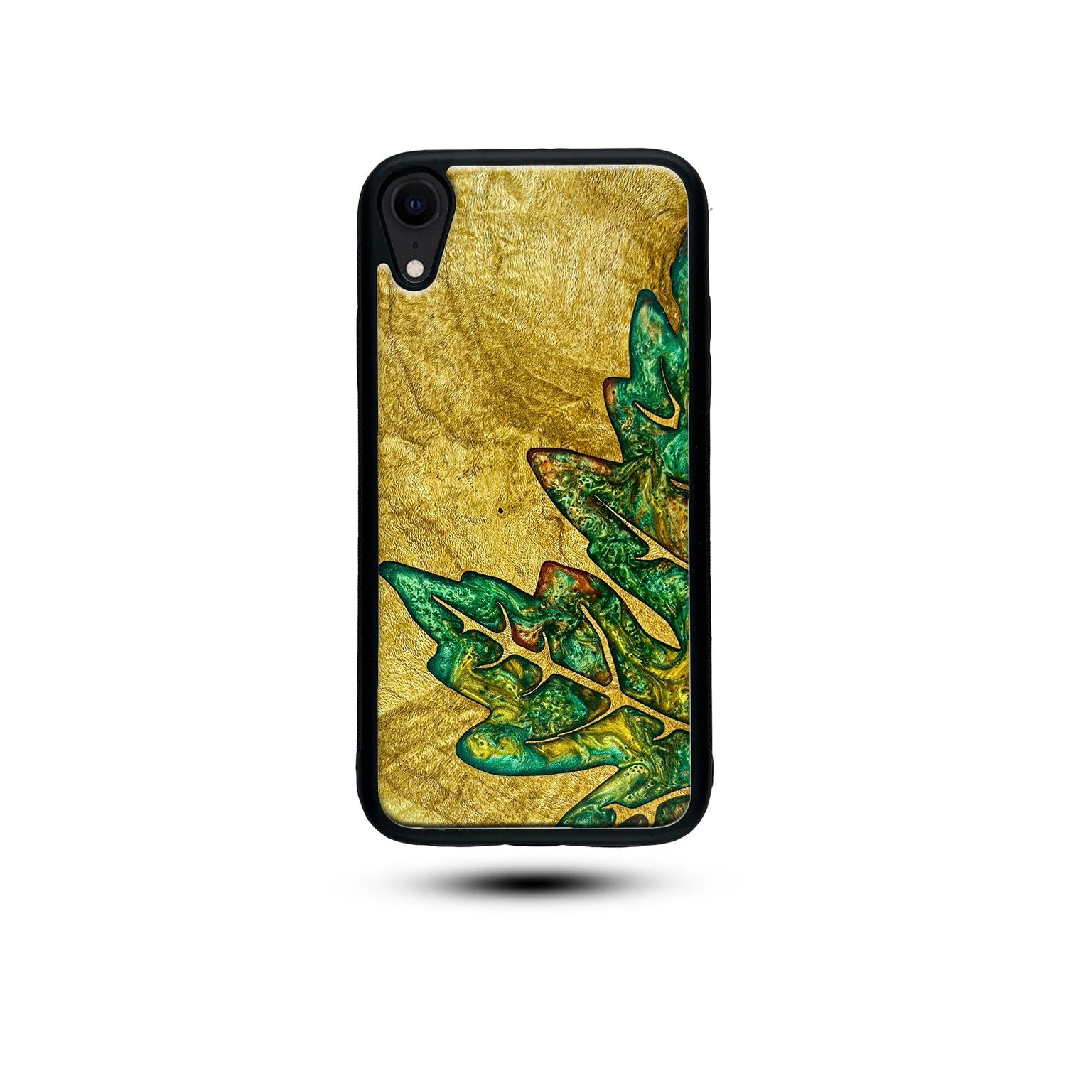 Real Wood and Epoxy phone case,"Maple Dream" Wood and Resin Phone case, Best iPhone, Galaxy and Pixel case